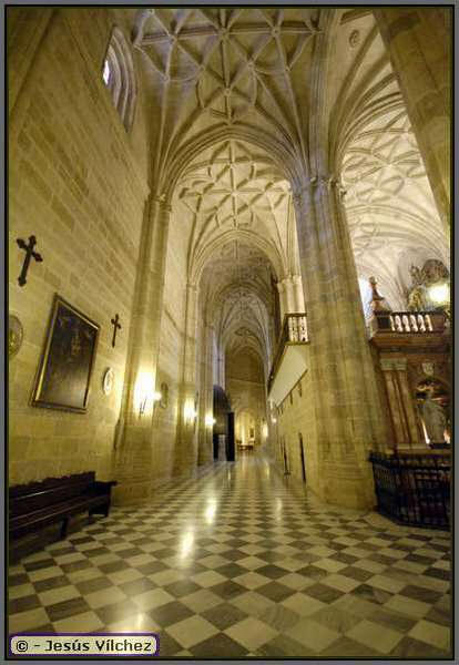 Nave del Evangelio desde el Trascoro.