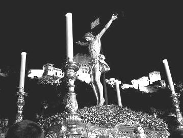 Procesin del Cristo de los Gitanos en Granada. Foto: Mar Kiddo