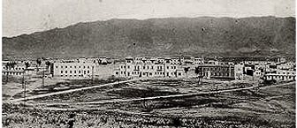 Campamento Álvarez de Sotomayo.Vista general ( Viator-Almería,año 1927)