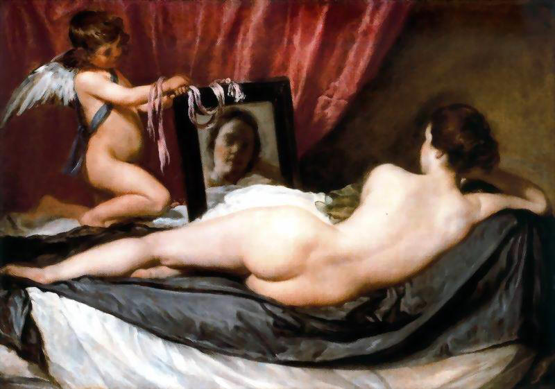 Venus del Espejo de Diego de Silva VELAZQUEZ