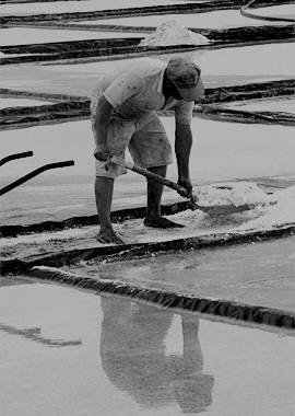 Soportar el calor y la humedad era parte del trabajo.