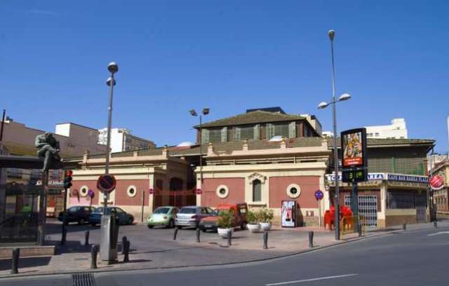 Vista de la Plaza del Mercado el da que cerr sus puertas (Ao 2009)