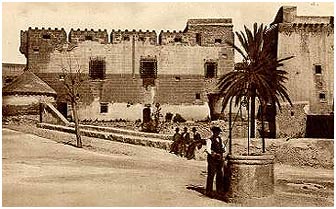 Castillo de Cuevas de Almanzora (Almera) Foto tomada en 1940