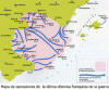 Movimientos de tropas al final de la Guerra Civil Espaola (1939) ---> PULSAR PARA AMPLIAR IMAGEN <---